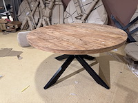 Eettafel, rond, naturel - afbeelding 3 van  4