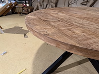Eettafel, rond, naturel - afbeelding 4 van  4