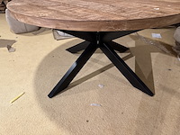 Eettafel, rond, naturel - afbeelding 4 van  5