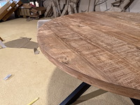 Eettafel, rond, naturel - afbeelding 5 van  5