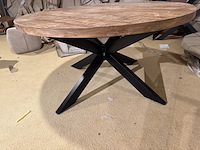 Eettafel, rond, naturel - afbeelding 4 van  5