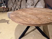 Eettafel, rond, naturel - afbeelding 5 van  5