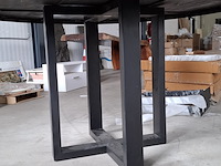 Eettafel | tropisch hout | 140 cm, 2026 - afbeelding 4 van  6