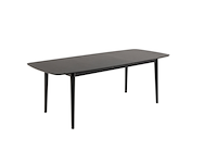 Eettafel uitschuifbaar , by fonq , evolve, zwart - afbeelding 7 van  7