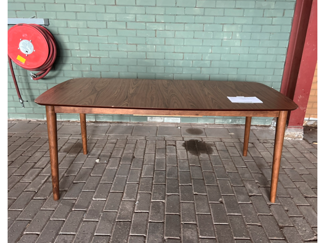 Eettafel uitschuifbaar walnoot, by fonq , evolve - afbeelding 1 van  8
