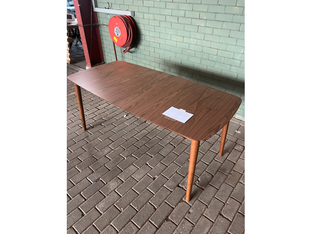 Eettafel uitschuifbaar walnoot, by fonq , evolve - afbeelding 2 van  8