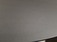 Eettafel vergadertafel rond hpl fenix, studio henk, zwart - afbeelding 9 van  10