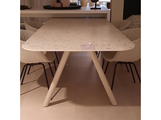 Eettafel vincent sheppard, kodo, dune white - afbeelding 3 van  8