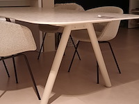 Eettafel vincent sheppard, kodo, dune white - afbeelding 6 van  8