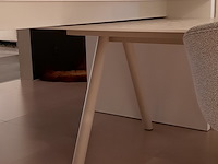 Eettafel vincent sheppard, kodo, dune white - afbeelding 7 van  8