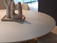 Eettafel vincent sheppard, sandro, dune white, rond - afbeelding 4 van  7