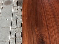 Eettafel walnoot, dutchbone , alagon - afbeelding 3 van  6