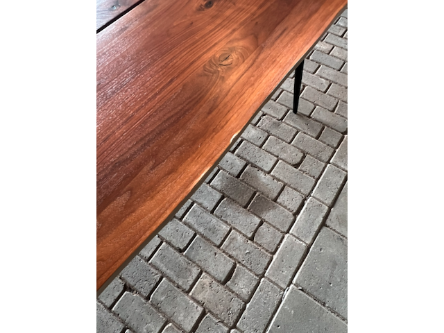 Eettafel walnoot, dutchbone , alagon - afbeelding 6 van  6