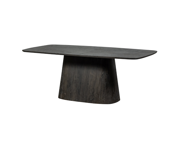 Eettafel, woood, leah, donker bruin - afbeelding 1 van  5