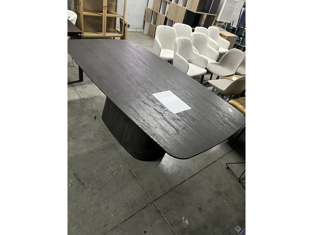Eettafel, woood, leah, donker bruin - afbeelding 2 van  5
