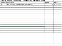 Eettafel, woood, leah, donker bruin - afbeelding 5 van  5