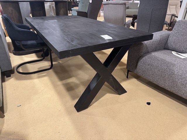 Eettafel, zwart - afbeelding 1 van  5