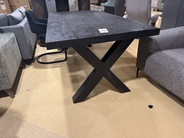 Eettafel, zwart - afbeelding 3 van  5