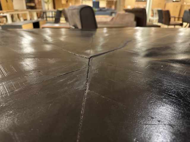 Eettafel, zwart - afbeelding 4 van  5