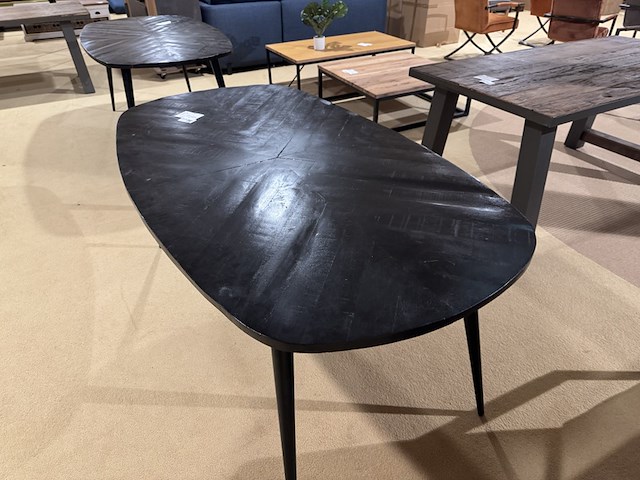 Eettafel, zwart - afbeelding 3 van  5