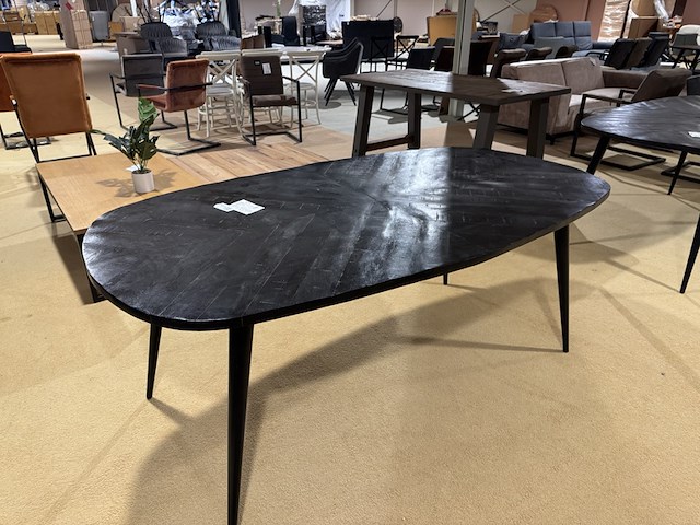 Eettafel, zwart - afbeelding 3 van  4