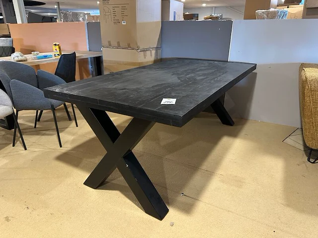 Eettafel, zwart - afbeelding 1 van  5