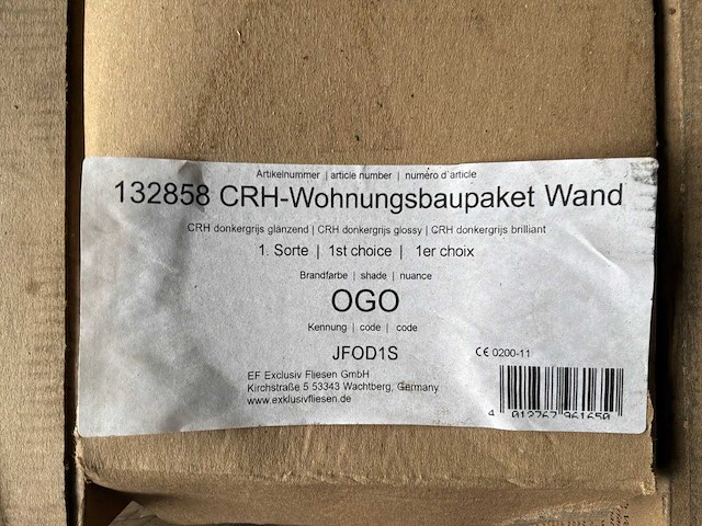 Ef fliessen wandtegels “40m2” - afbeelding 1 van  3