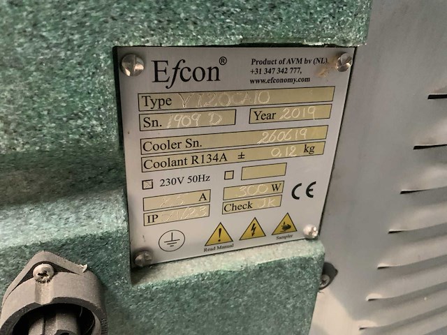 Efcon monsterafname unit met flowmeter - afbeelding 7 van  8