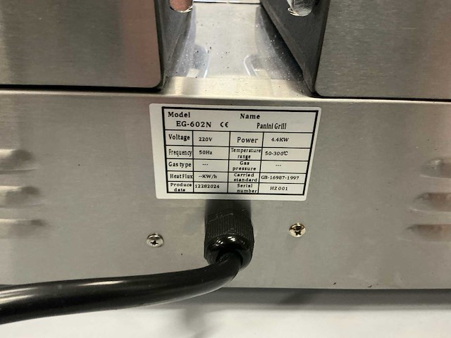 Eg-602n panini grill - afbeelding 5 van  5