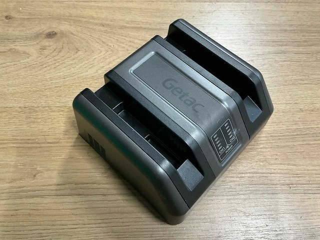 Egetac duo acculader v100 (3x) - afbeelding 1 van  4