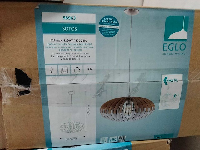 Eglo - diverse modellen - binnen lampen (6x) - afbeelding 3 van  8