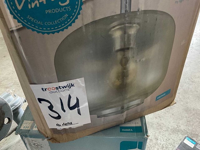 Eglo - vintage brixhamm - hanglamp - afbeelding 4 van  5