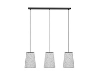 Eglo alsager hanglamp e27 91 cm zwart|grijs - afbeelding 2 van  3