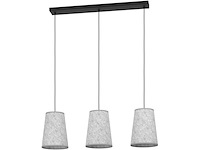 Eglo alsager hanglamp zwart|grijs vilt|staal - afbeelding 1 van  2