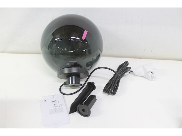 Eglo buiten bollamp monterollo 300 smoke - afbeelding 3 van  4