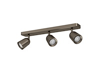 Eglo camaldoli spot gu10 52cm donker brons kantelbaar - afbeelding 1 van  3