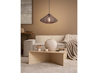 Eglo dolwen hanglamp e27 425 cm zwart textiel - afbeelding 4 van  4