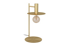 Eglo escandell tafellamp e27 47 cm goud staal - afbeelding 1 van  5