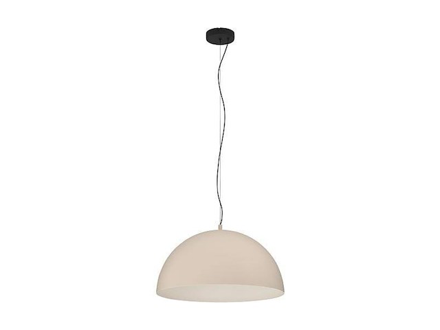 Eglo gaetano 1 hanglamp e27 53 cm zandkleur/creme - afbeelding 1 van  3