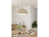 Eglo gaetano 1 hanglamp e27 53 cm zandkleur/creme - afbeelding 3 van  3
