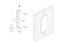 Eglo metrass 2 wand/plafondlamp 2 lichts nikkel-mat - afbeelding 3 van  4
