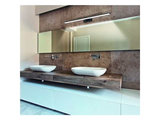 Eglo pandella 1 spiegellamp led 78 cm zwart/wit - afbeelding 2 van  2