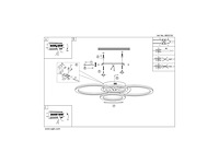 Eglo plafondlamp parrapos led cct 4l zwart - afbeelding 3 van  3