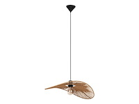 Eglo siruela hanglamp e27 56 cm bruin/zwart - afbeelding 1 van  3