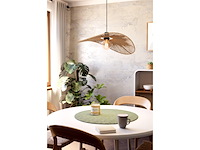 Eglo siruela hanglamp e27 56 cm bruin/zwart - afbeelding 3 van  3