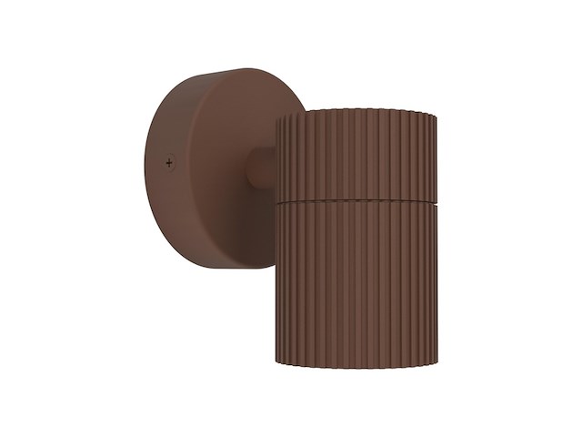 Eglo tomelloso wandlamp buiten gu10 12 cm donkerbruin - afbeelding 3 van  3