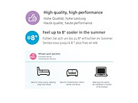 Eglo varadero plafondlamp met ventilator 122cm ac longer life wit - afbeelding 4 van  6