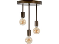 Eglo wilmcote plafondlamp e27 28cm brons - afbeelding 1 van  1