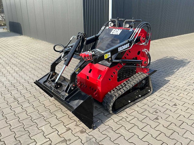 Egn eg360t minilader / schranklader op rupsen - afbeelding 5 van  20