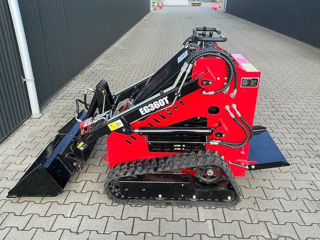 Egn eg360t minilader / schranklader op rupsen - afbeelding 8 van  20